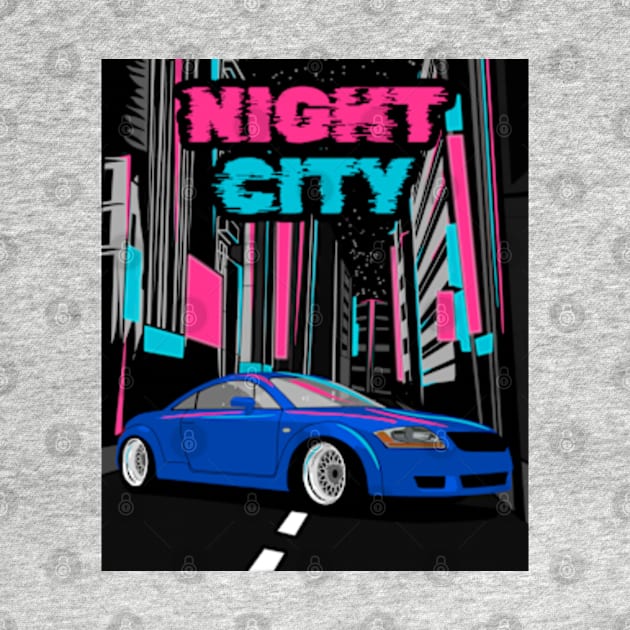 Audi TT Coupe Night City by Rebellion Store